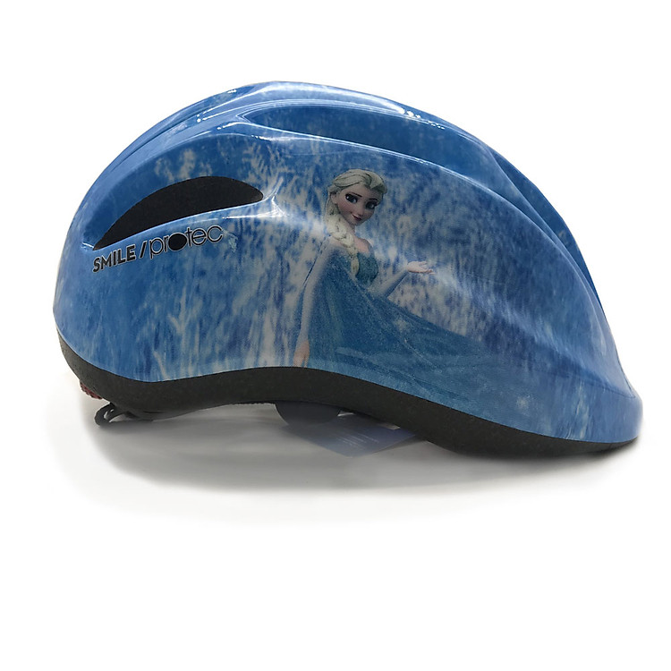 Mũ Bảo Hiểm Xe Đạp Trẻ Em Cao Cấp Protec SMILE 024 Họa Tiết Công Chúa ELSA Xinh Đẹp, Dễ Thương Cho Các Bé Gái - Hàng Chính Hãng