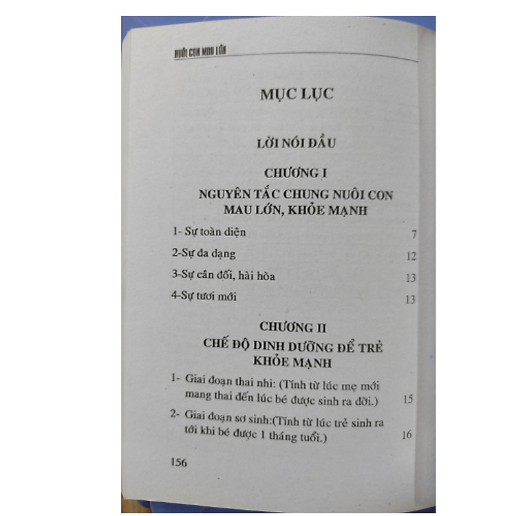 NUÔI CON MAU LỚN - Cẩm Nang Dinh Dưỡng Để Nuôi Con Khoẻ Mạnh Và Thông Minh - Ảnh 2