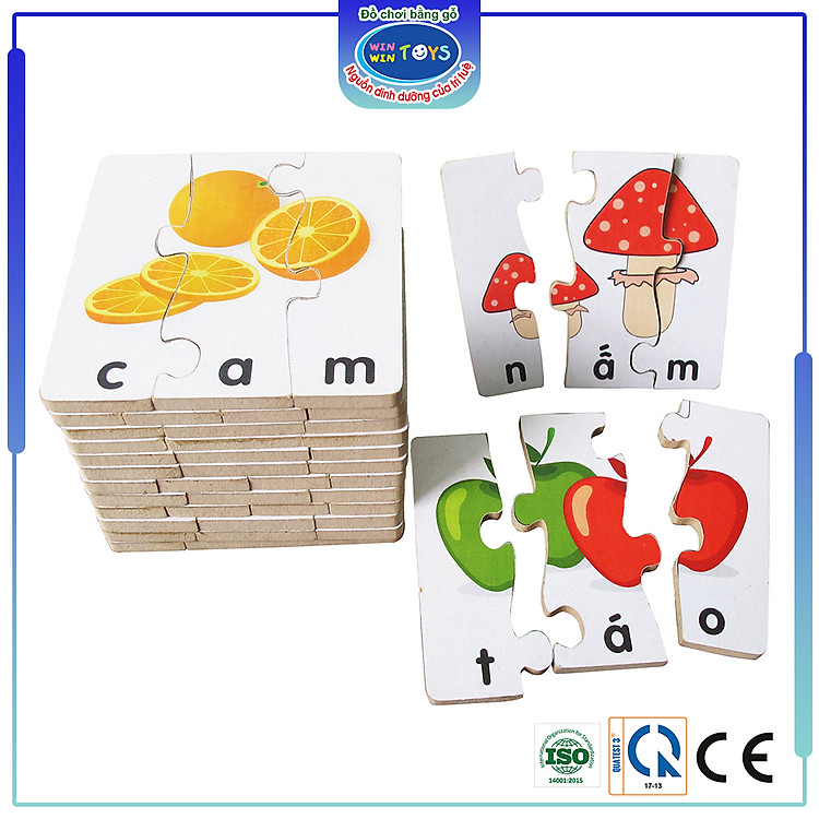 Mua Đồ chơi gỗ Ghép hình Tiếng Việt Chính hãng Giá tốt