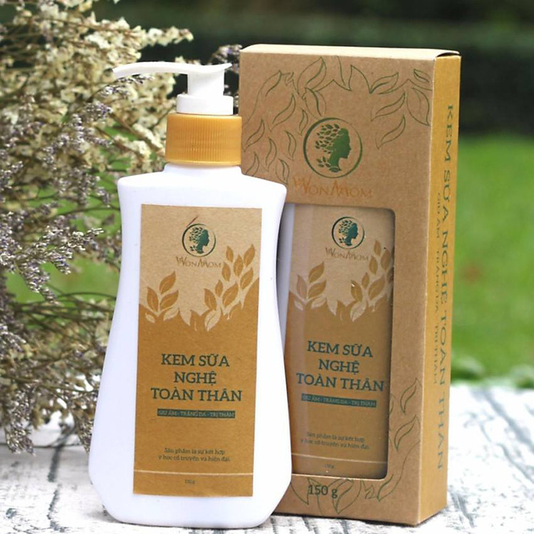 Kem sữa nghệ toàn thân Wonmom