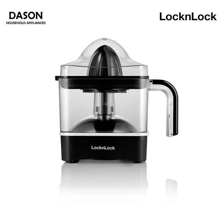 Máy Vắt Cam Thế Hệ Mới Locknlock Citrus Juicer EJJ246BLK 0.9L (Model New) - Hàng Chính Hãng