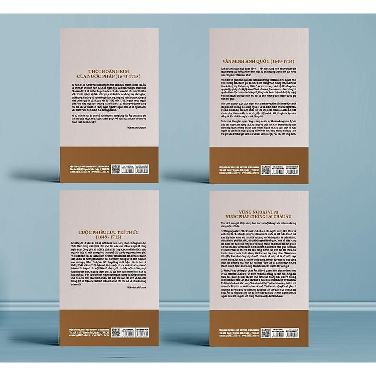 Bộ Sách Lịch Sử Văn Minh Thế Giới - Phần VIII - Thời Đại Của Louis XIV - Ảnh 2
