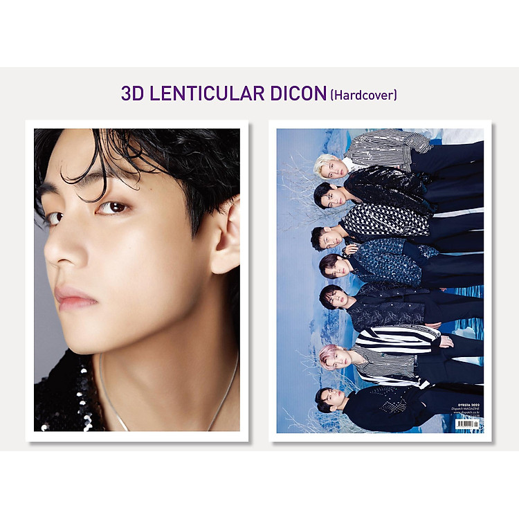 Photobook BTS D'ICON D'FESTA (3D LENTICULAR) - 7 Members Cover - Ảnh 4