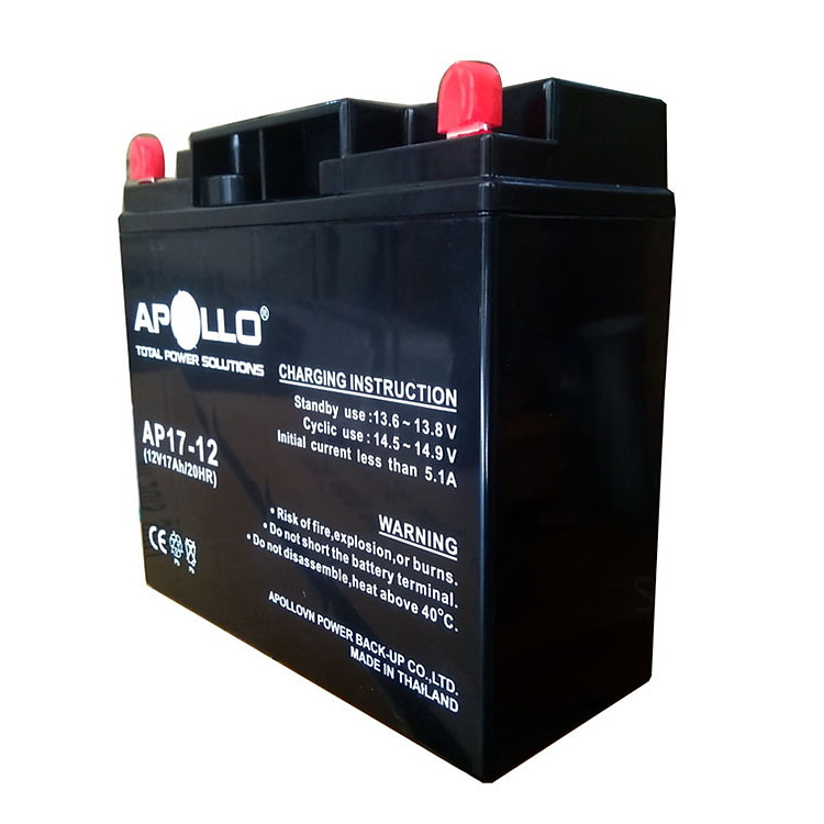 Ắc quy Apollo 12V 17Ah, AP17-12- Hàng nhập khẩu