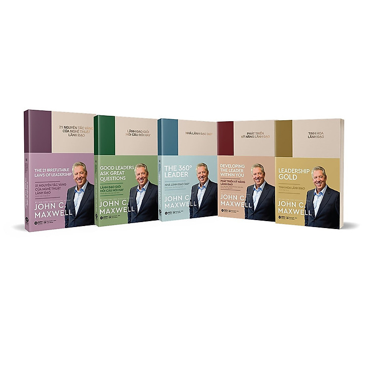 Bộ 5 Cuốn Sách Lãnh Đạo Phong Cách John C. Maxwell