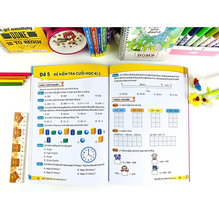 Đề Kiểm Tra Toán 2 - Kết Nối Tri Thức Với Cuộc Sống - Học Kì 2 - Ảnh 7