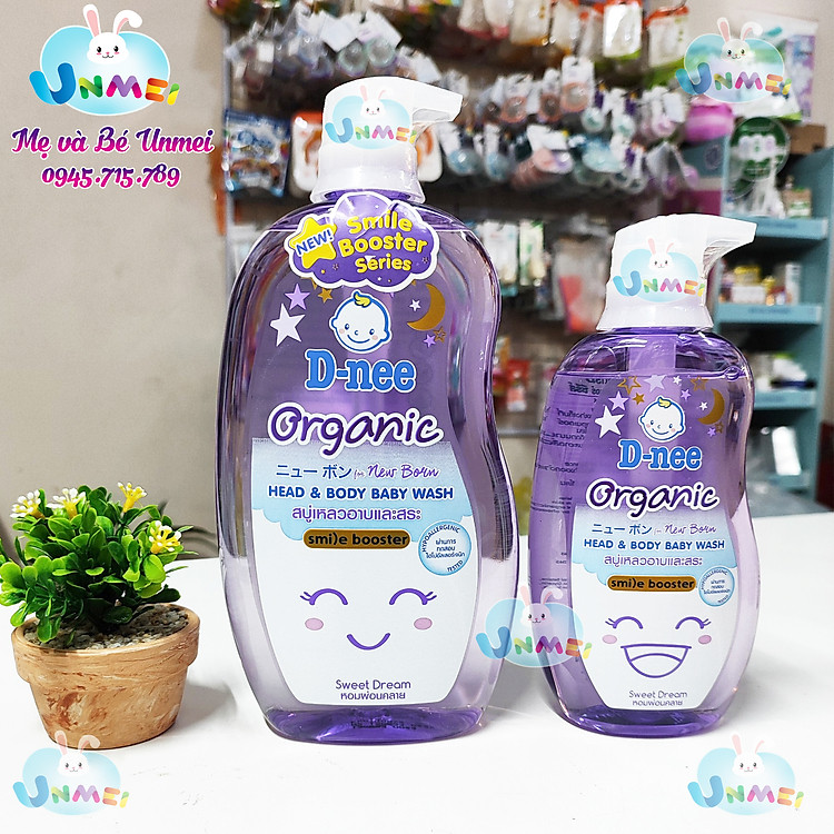 Sữa Tắm Gội D-nee Tím Sweet Dream 800ml Chính hãng Tiết kiệm - Hình ảnh 3