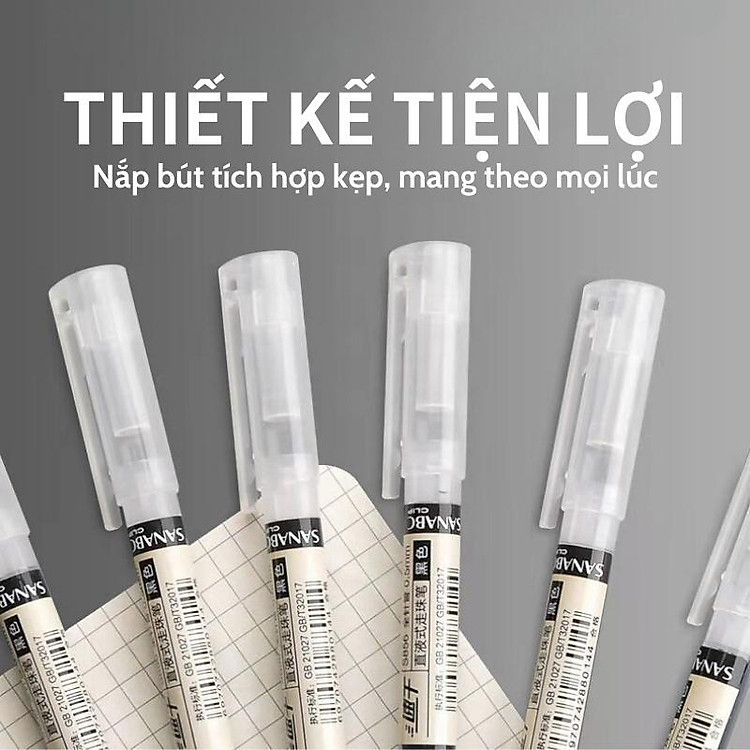 Bút Gel Luyện Viết Chữ (0.5mm) - Màu xanh - Ảnh 3