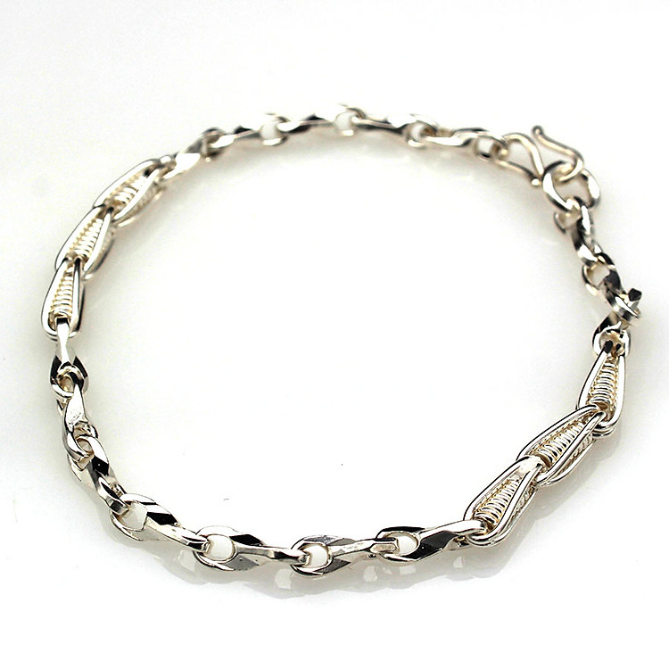 lắc tay lắc chân trẻ em bằng bạc ta lte067