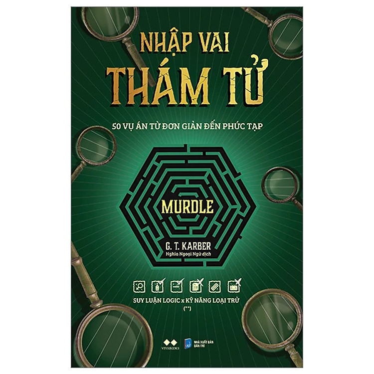 Tại Lazada: Nhập Vai Thám Tử Murdle - Tập 2: 50 Vụ Án Từ Đơn Giản Đến Phức Tạp