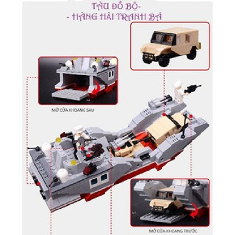 Mua Bộ Lắp ráp mô hình tàu 6448 Chính hãng Giá rẻ - Hình ảnh 2