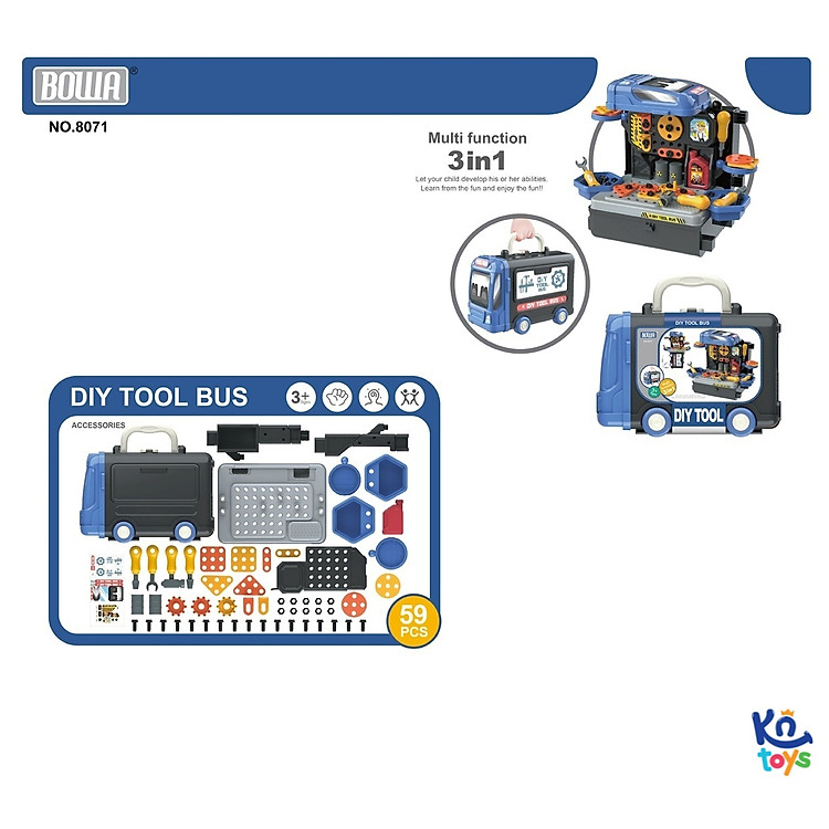 Bộ Đồ Chơi Nhập Vai BOWA 8071 Chính hãng Giá tốt - Hình ảnh 4