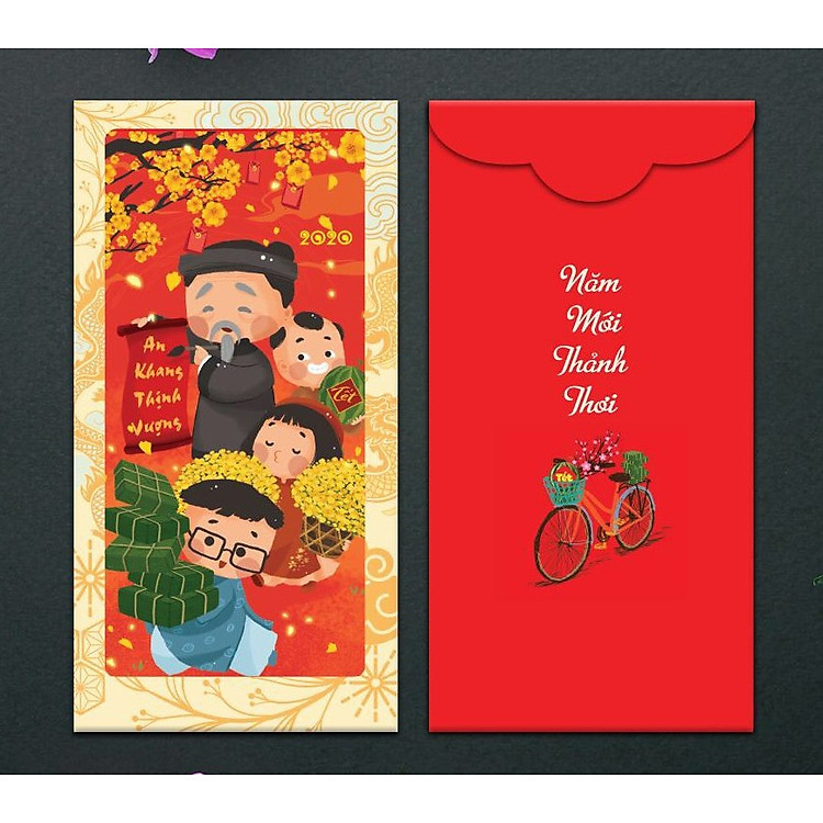 Bao Lì Xì 2020 - An Khang Thịnh Vượng 1 (Bộ 10 Cái)