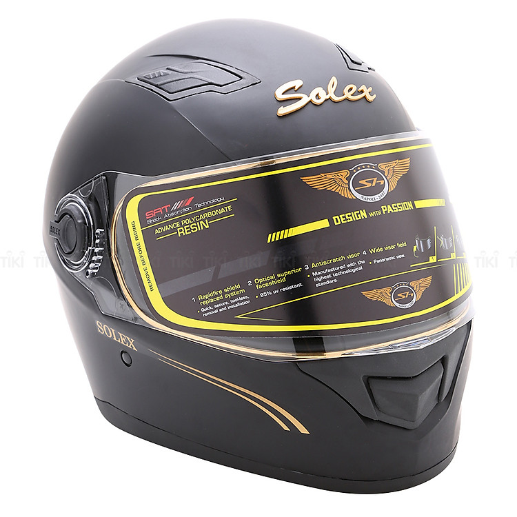 Mũ Bảo Hiểm Fullface Solex S567