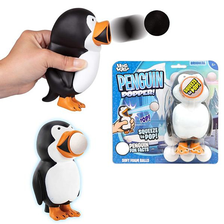 Cánh Cụt Vui Vẻ - Đồ Chơi Phóng Banh Chính hãng Ưu đãi - Hình ảnh 2