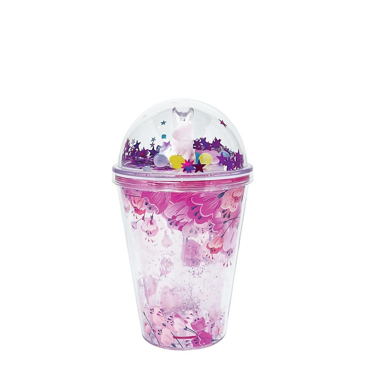 Mua Ly Nhựa Clever Cup Fairy Forest Hồng Chính hãng Ưu đãi - Hình ảnh 3