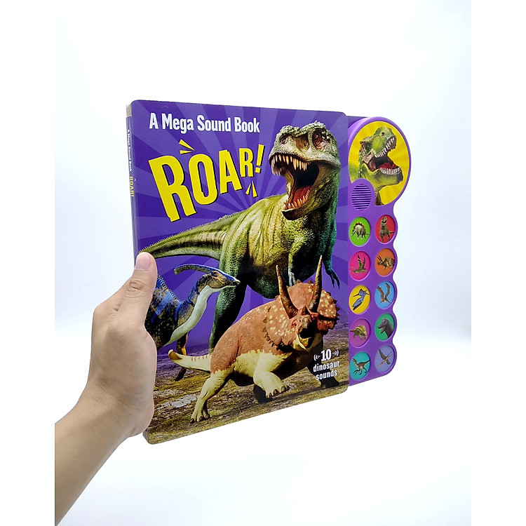 A Mega Sound Book: Roar! 10-Button Sound Book - Ảnh 6