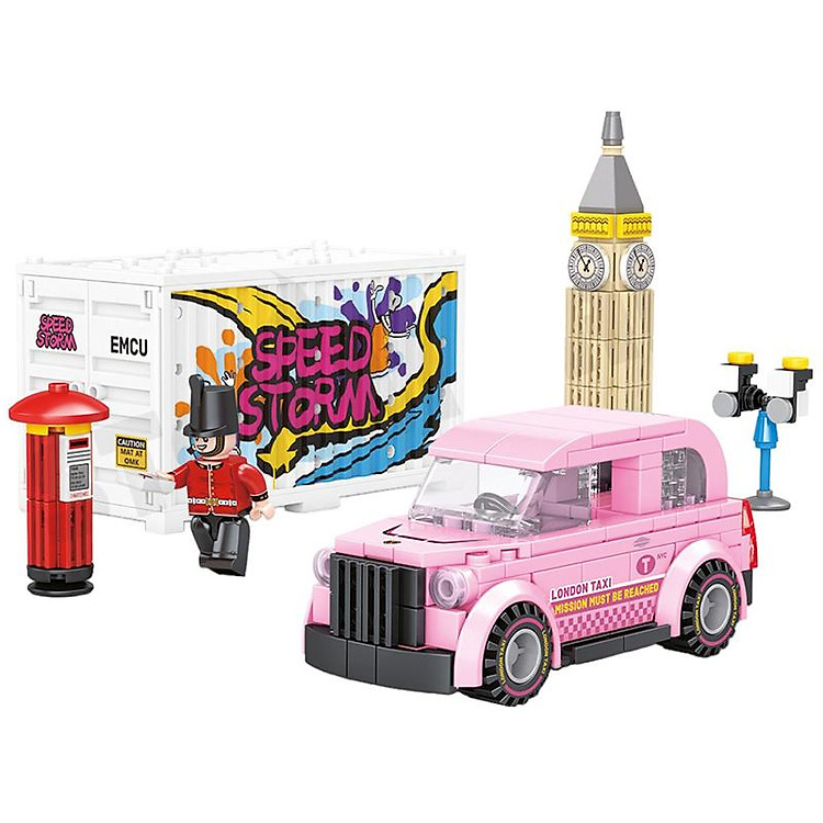 Đồ Chơi Lắp Ráp Big Ben Sembo 714513 Chính hãng Giá tốt - Hình ảnh 3