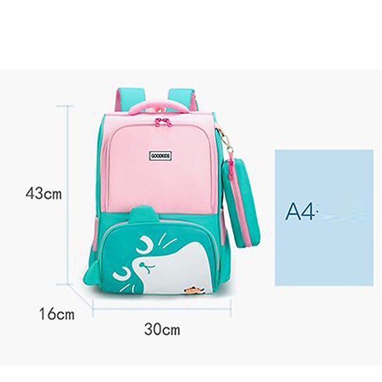 Ba lô chống gù cho bé BEE GEE HS1147 - Hồng nhạt - Ảnh 2