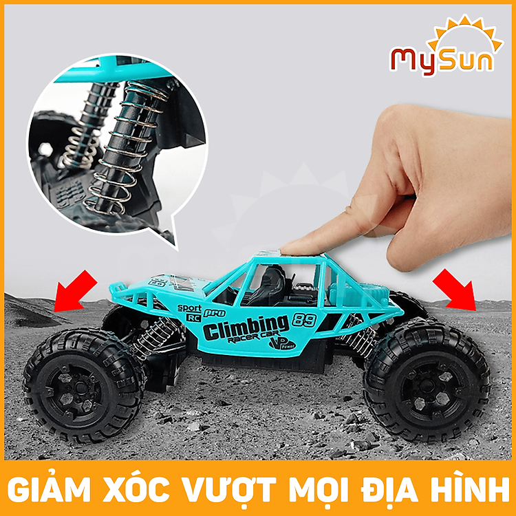Xe ô tô điều khiển từ xa cho bé Chính hãng Tiết kiệm - Hình ảnh 4