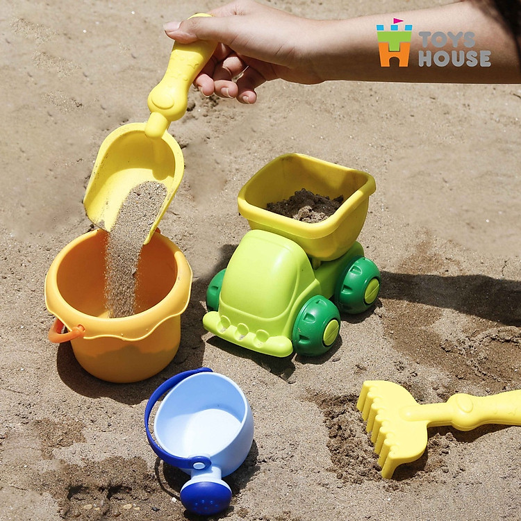 Túi đồ chơi xúc xắc 5 món TOYSHOUSE Chính hãng Ưu đãi - Hình ảnh 2