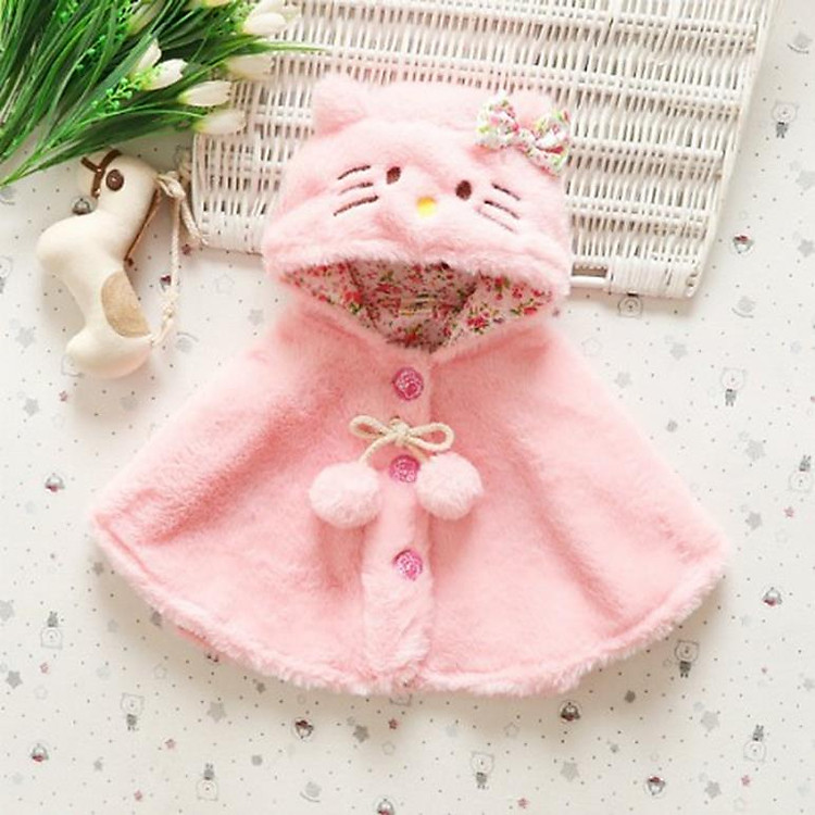 Aó khoác nỉ bé gái hello kitty A050