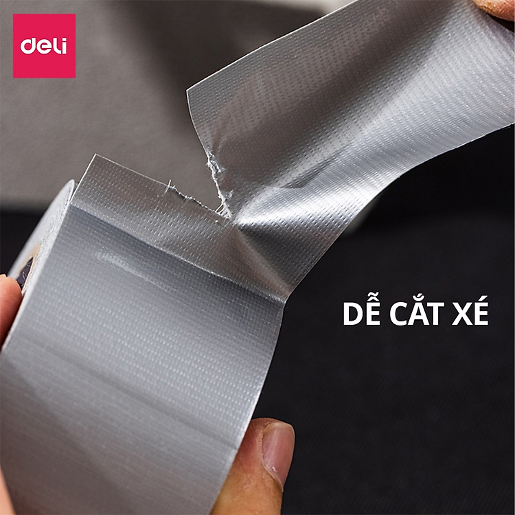 Băng keo vải đa năng Deli 60mm*20m - Ảnh 3