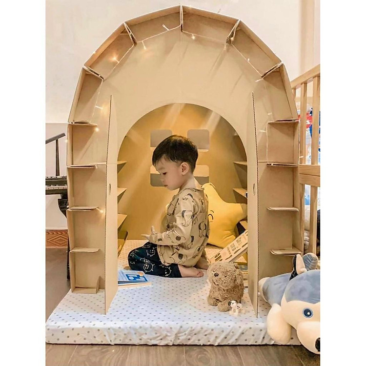 Nhà bìa lắp ráp cho bé Mai Mai Chính hãng Giá rẻ - Hình ảnh 3