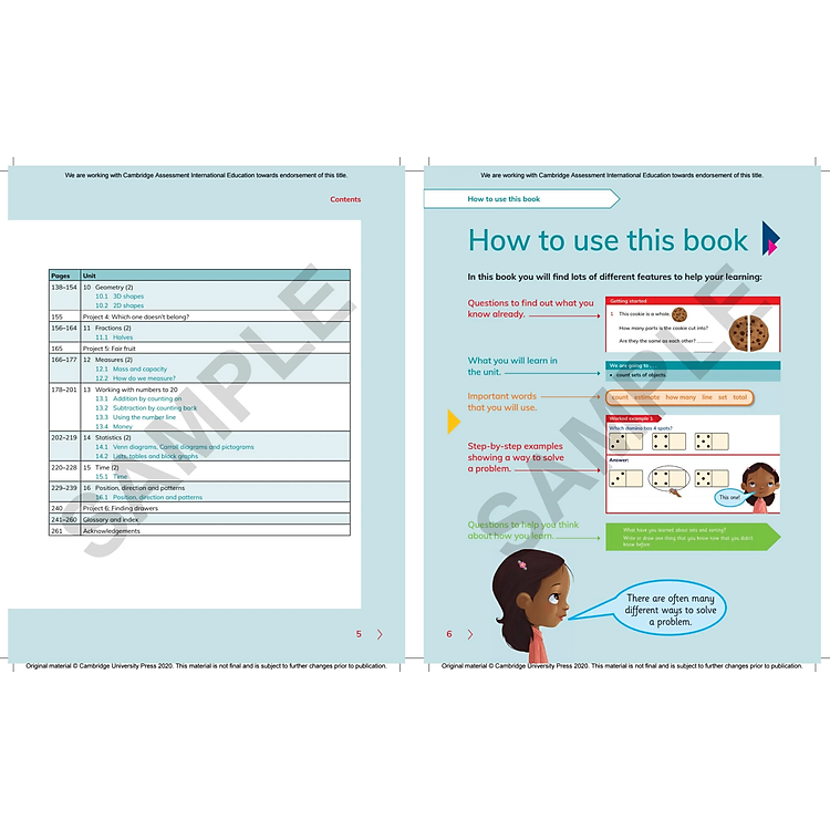 Cambridge Primary Mathematics Learner's Book 1 With Digital Access (2nd Edition) - Ảnh 7