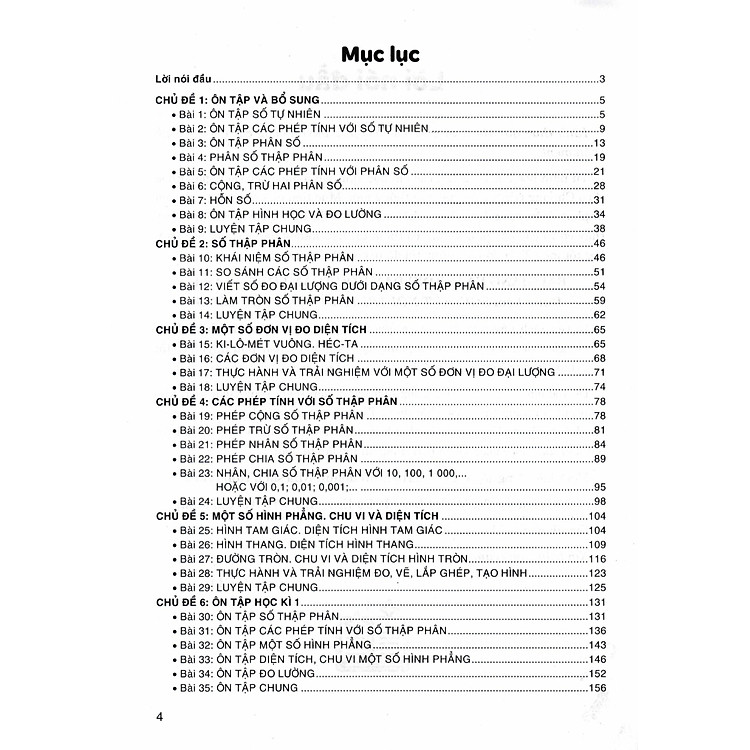 Bài Giảng Và Hướng Dẫn Học Toán Lớp 5 - Tập 1 (Dùng Kèm SGK Kết Nối Tri Thức Với Cuộc Sống) - Ảnh 4