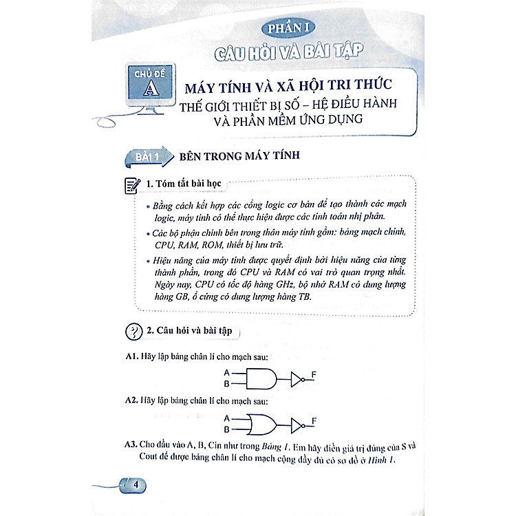Bài Tập Tin Học 11 - Khoa Học Máy Tính (Cánh Diều) (2023) - Ảnh 5