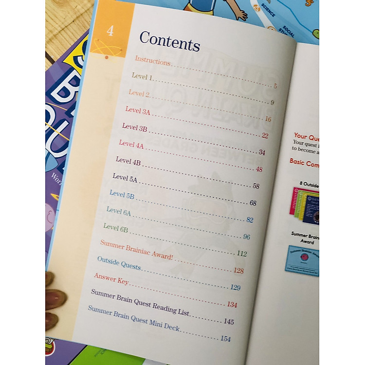 summer brain quest 4&5 phát triển tư duy iq cho bé (tiếng anh, 9 - 10 tuổi) - Ảnh 3