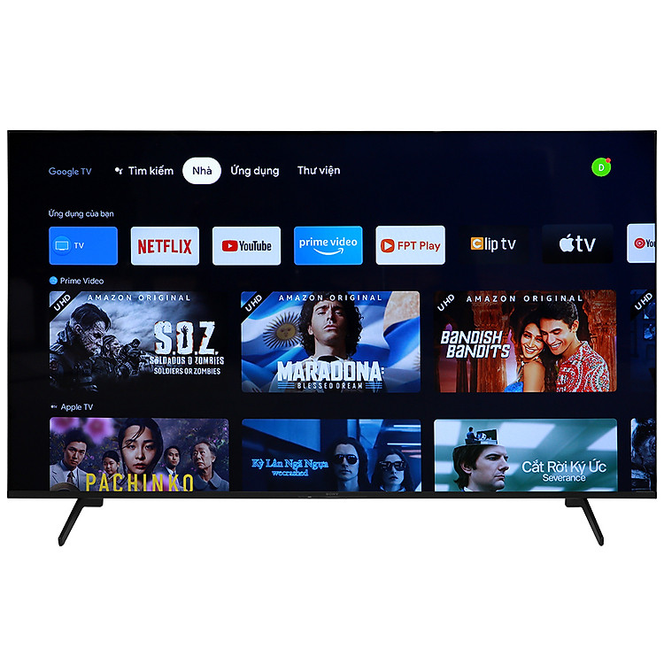 Google Tivi Sony 4K 75 inch 75X80K - Hàng Chính Hãng - Chỉ Giao Hà Nội