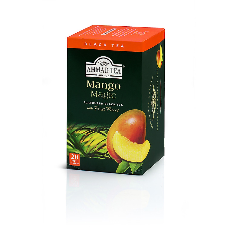 TRÀ AHMAD ANH QUỐC - XOÀI (40g) - Mango Magic - Vua của các loại trái cây nhiệt đới