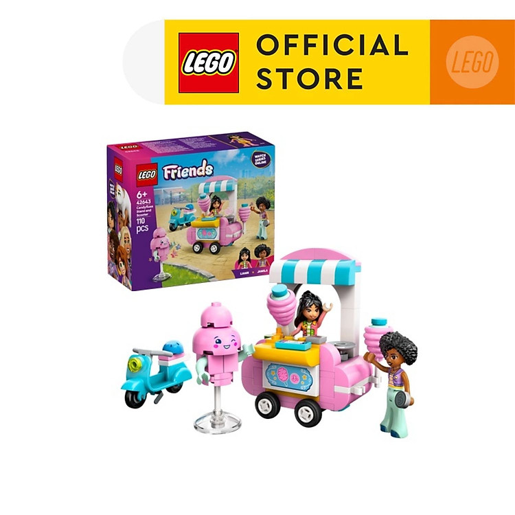 Mua tại MyKingdom: LEGO FRIENDS 42643 Quầy Kẹo Bông Gòn - Ngập tràn khuyến mãi