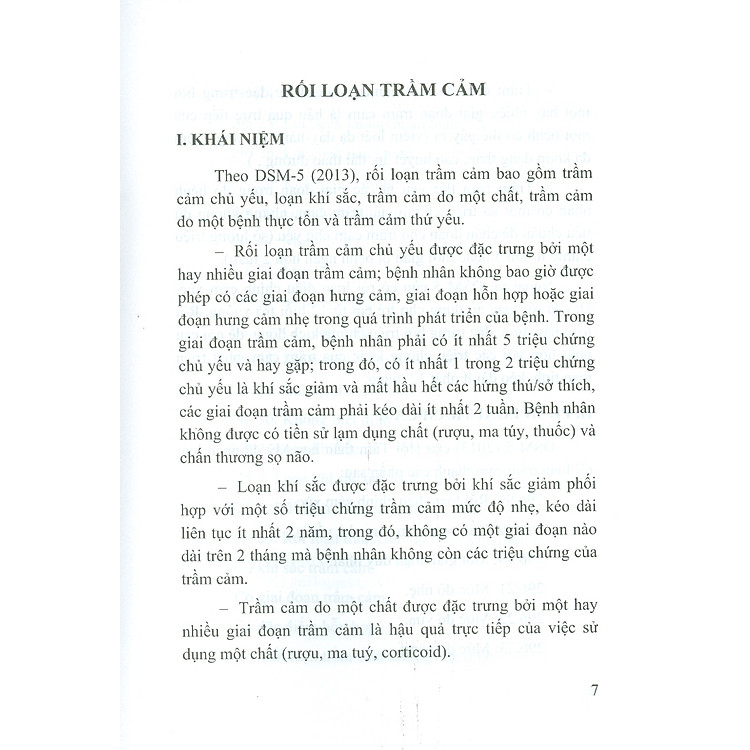 Rối Loạn Trầm Cảm (Tái bản lần thứ nhất có sửa chữa và bổ sung) - Ảnh 7