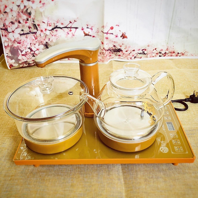 Bộ bếp trà thủy tinh cao cấp