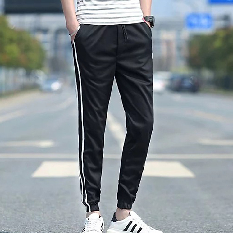 Quần dài thể thao nam 2 sọc