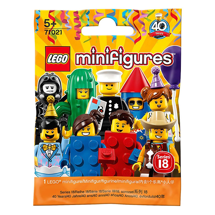 Bộ Lắp Ráp Nhân Vật Số 18 LEGO MINIFIGURES 71021 (7 chi tiết)