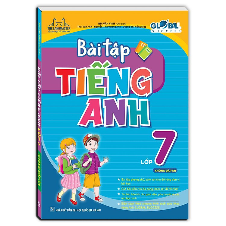 Global Success – Bài Tập Tiếng Anh Lớp 7 – Không Đáp Án