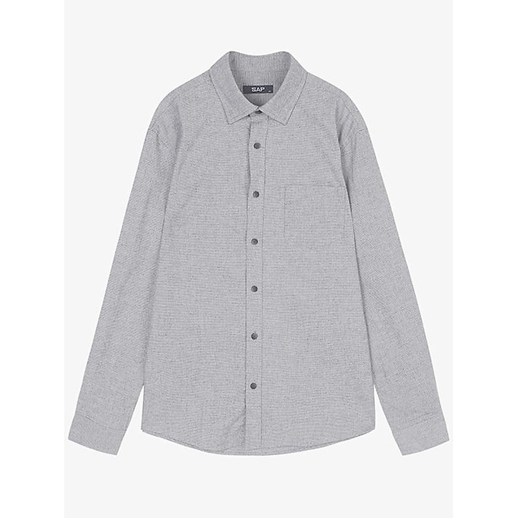 Áo Sơ Mi Nam SAP Brushed Micro Pattern Shirt MNYS20W01 - Size 110/115
