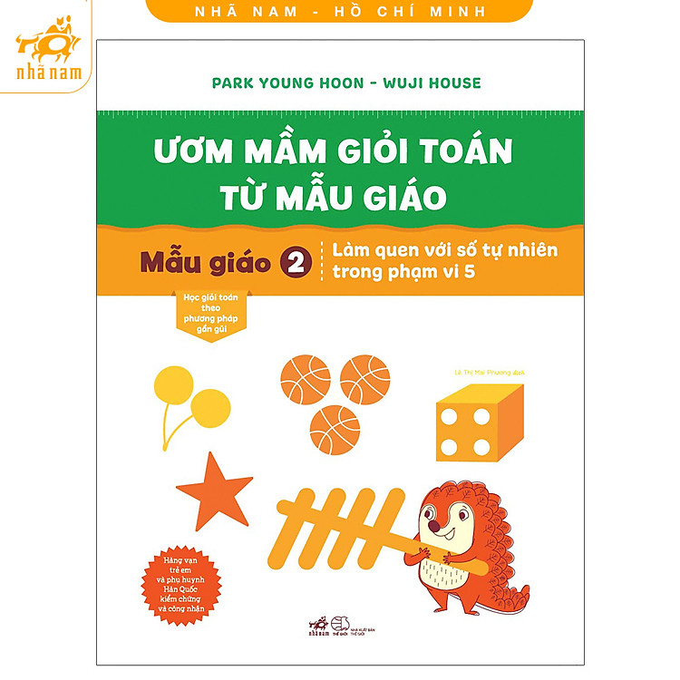 Sách - Bộ Ươm mầm giỏi toán từ mẫu giáo (06 cuốn) (Nhã Nam HCM)