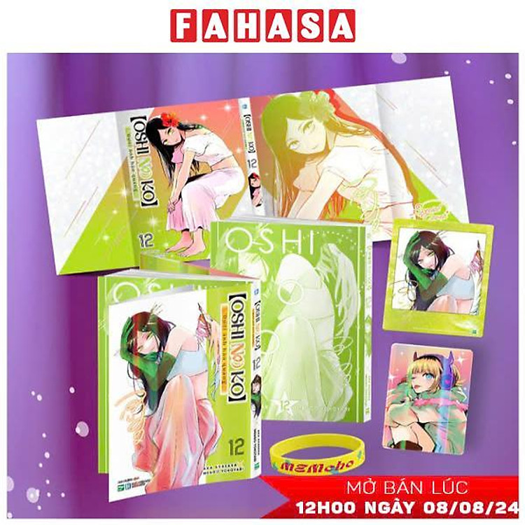 Oshi No Ko - Dưới Ánh Hào Quang - Tập 12 - Bản Đặc Biệt - Tặng Kèm Bìa Đặc Biệt Hai Mặt + Oshi No Card + Card Idol + Vòng Tay Idol