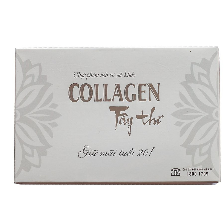 Thực phẩm chức năng làm đẹp da viên uống COLLAGEN TÂY THI - GIỮ MÃI TUỔI THANH XUÂN