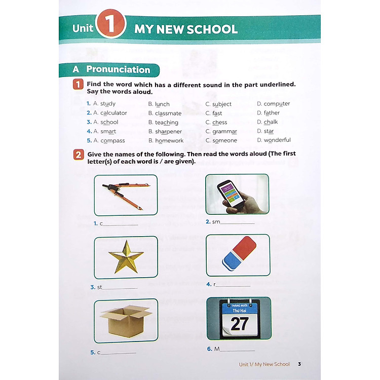 Global Success - Tiếng Anh 6 - Tập 1 - Sách Bài Tập (2023) - Ảnh 6