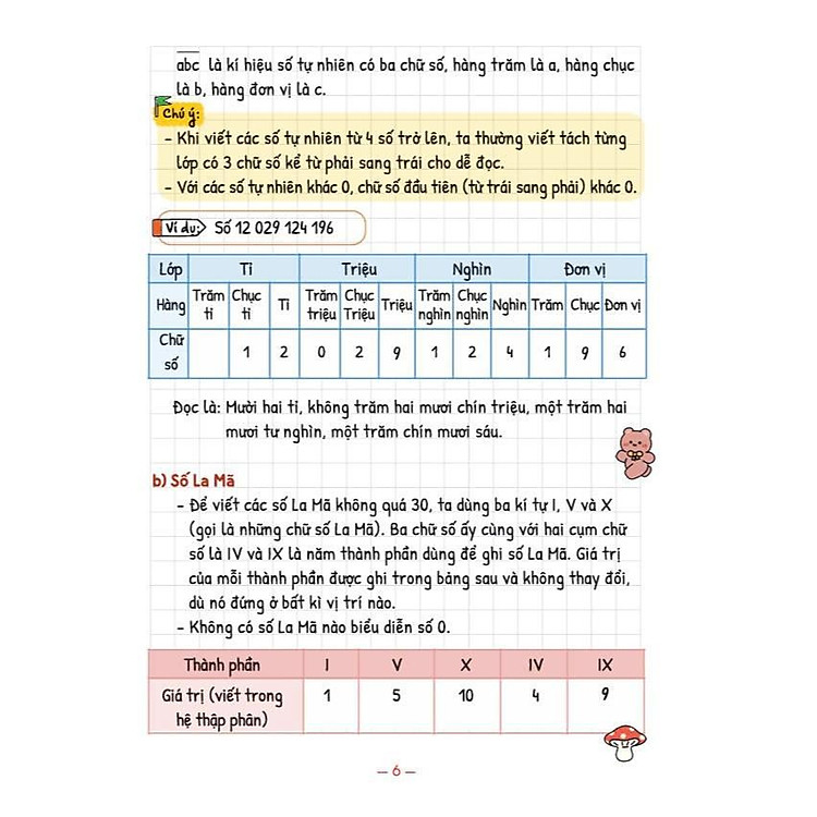 Take Note! Toán 6 Có Lò Xo (Dùng Cho Cả 3 Bộ SGK Mới: Cánh Diều, Kết Nối Tri Thức, Chân Trời Sáng Tạo) - Ảnh 6