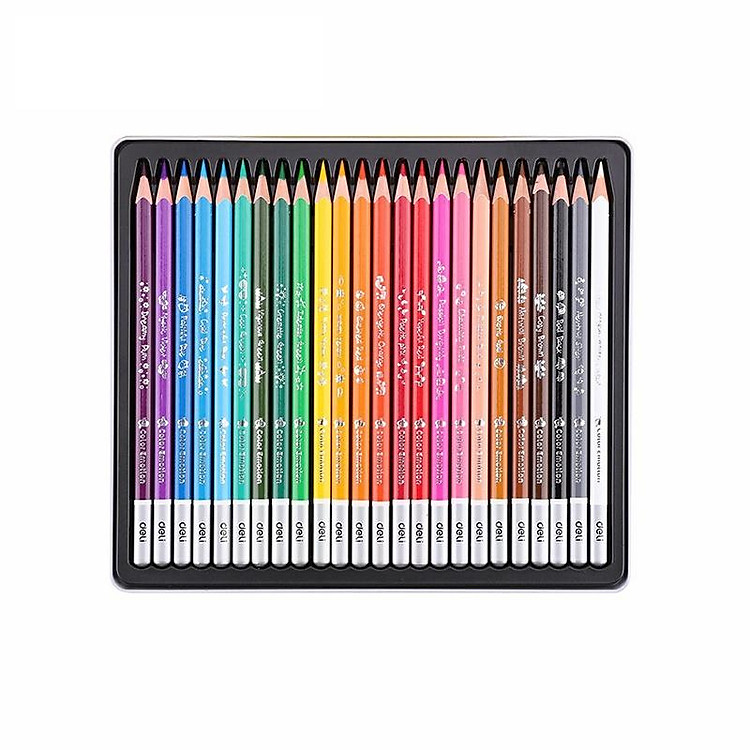 Bút Chì Màu Deli (24 màu) - Ảnh 3