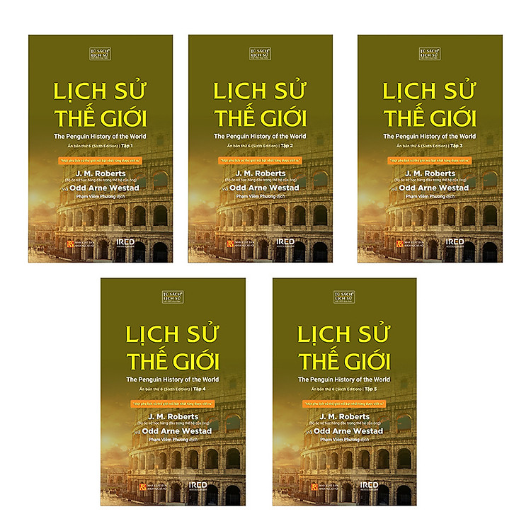 Lịch Sử Thế Giới – The Penguin History of the World (5 Tập)