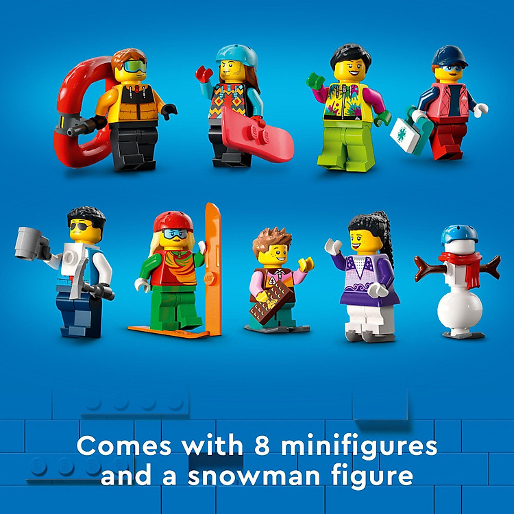 LEGO City 60366 Khu trung tâm trượt tuyết Chính hãng Giá tốt - Hình ảnh 4