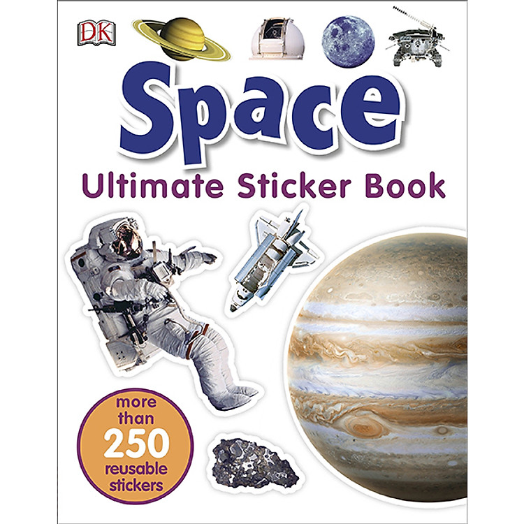 Sách Ultimate Sticker Book Space